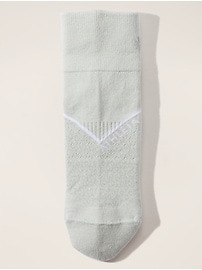 View large product image 3 of 3. Athleta Everyday Quarter Crew Sock 3-Pack