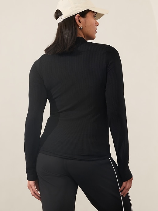 Image number 8 showing, Renew Seamless Mock Neck Top