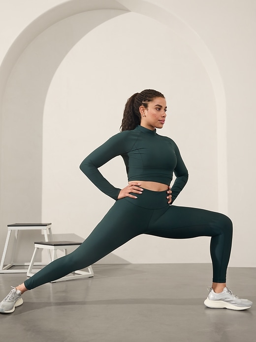 L'image numéro 6 présente Legging à taille haute Interval