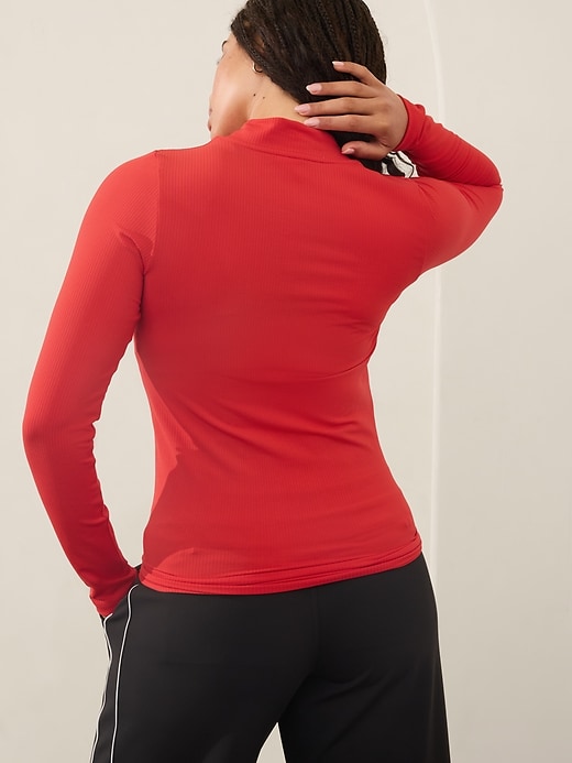 Image number 8 showing, Renew Seamless Mock Neck Top