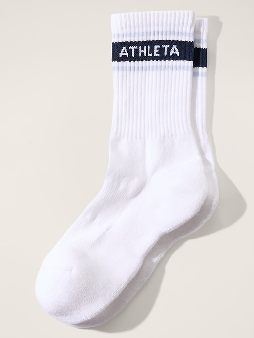 View large product image 1 of 2. Athleta Everyday Crew Sock