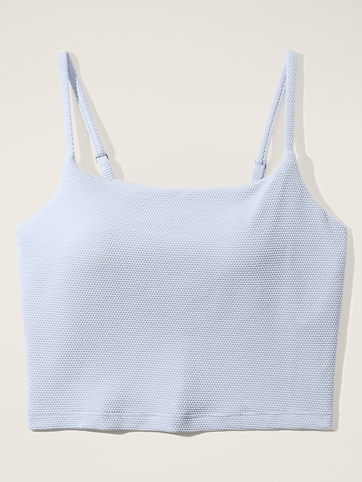 Image number 4 showing, Scoop Crop Pique Tankini A-C