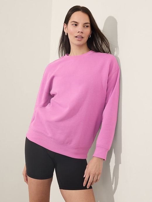 Image number 4 showing, Forever Fleece Crewneck Sweatshirt