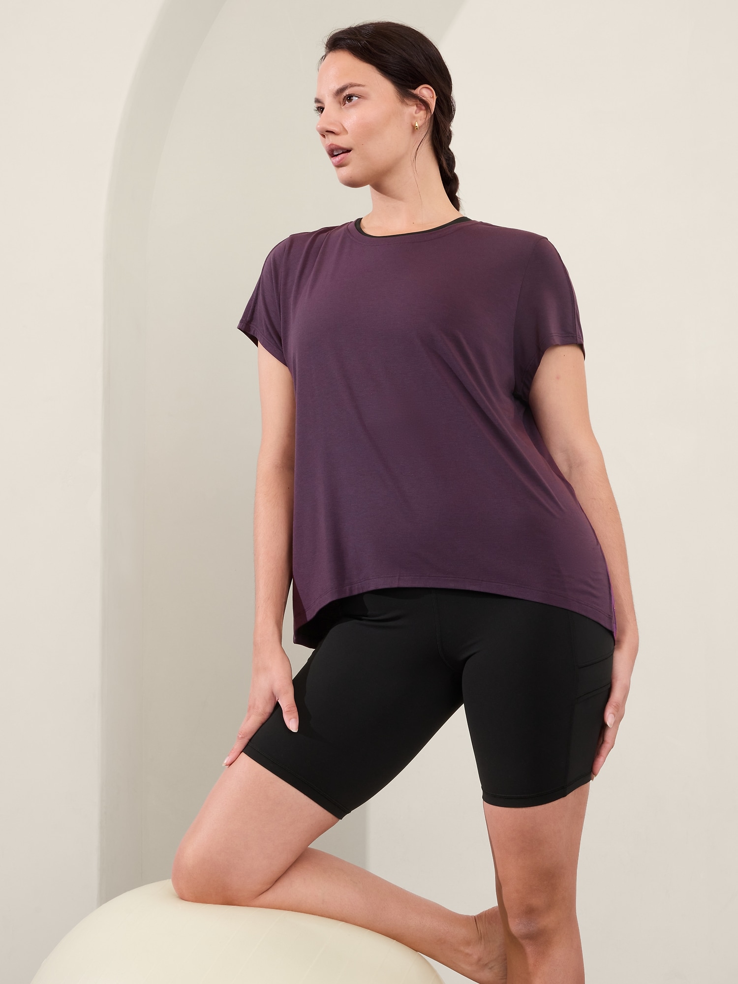 T-shirt With Ease - Violet