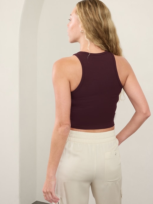 Image number 2 showing, Signature Rib Crop Tank