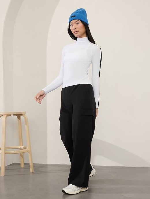 Image number 2 showing, Renew Seamless Mock Neck Top