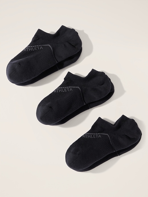 Image number 3 showing, Athleta Everyday No Show Sock 3-Pack