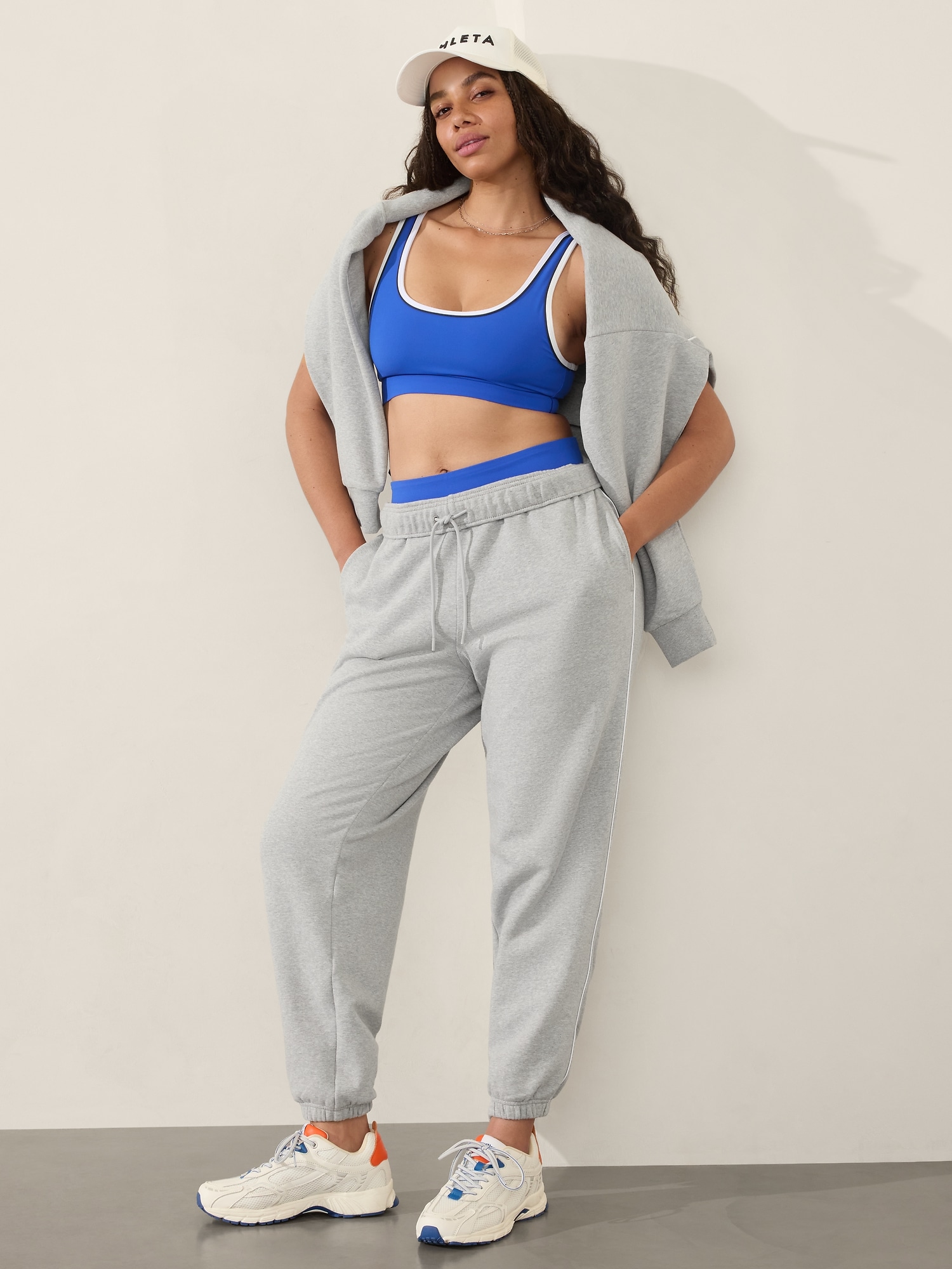 Forever Fleece High Rise Piping Jogger