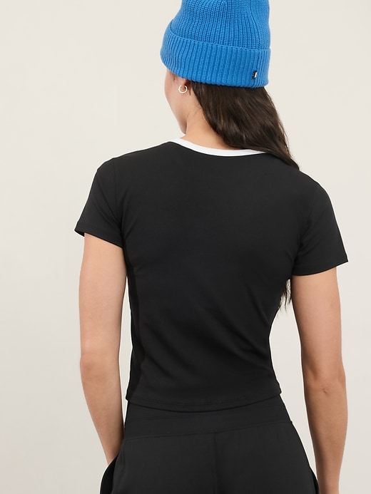 Image number 2 showing, Signature Rib Crop Tee