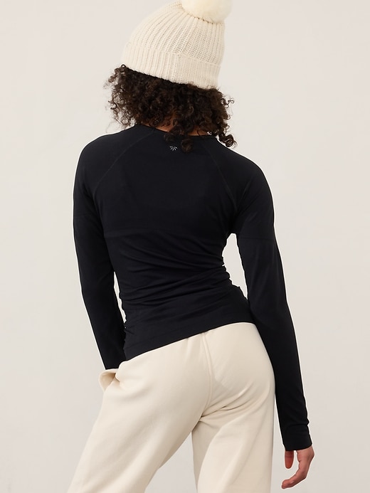 Image number 3 showing, Athleta Girl Power Up Seamless Regular Length Top