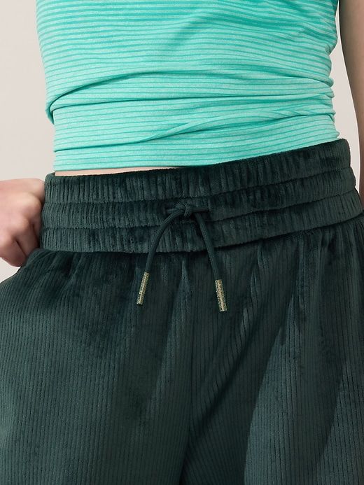 Image number 4 showing, Athleta Girl Cozy Rib Wide Leg Pant