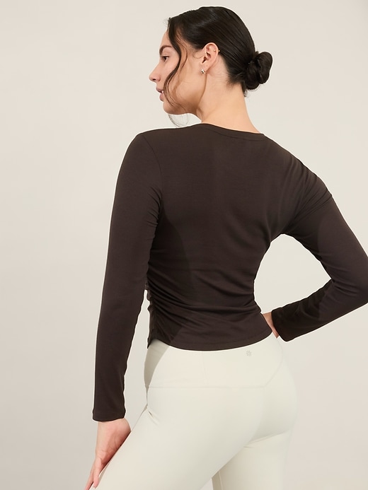 Image number 6 showing, With Ease Cinch Rib Top