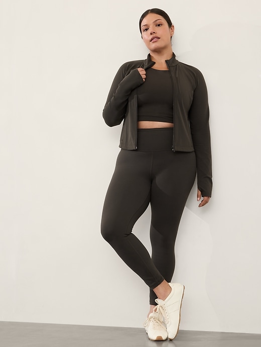 L'image numéro 7 présente Legging 7/8 à taille très haute Elation