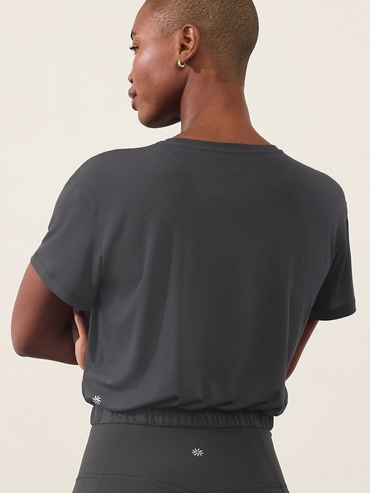 Image number 3 showing, With Ease Bubble Hem Tee