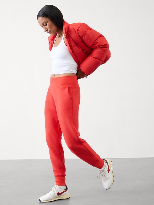 Image number 1 showing, Coaster Luxe Waffle High Rise Jogger