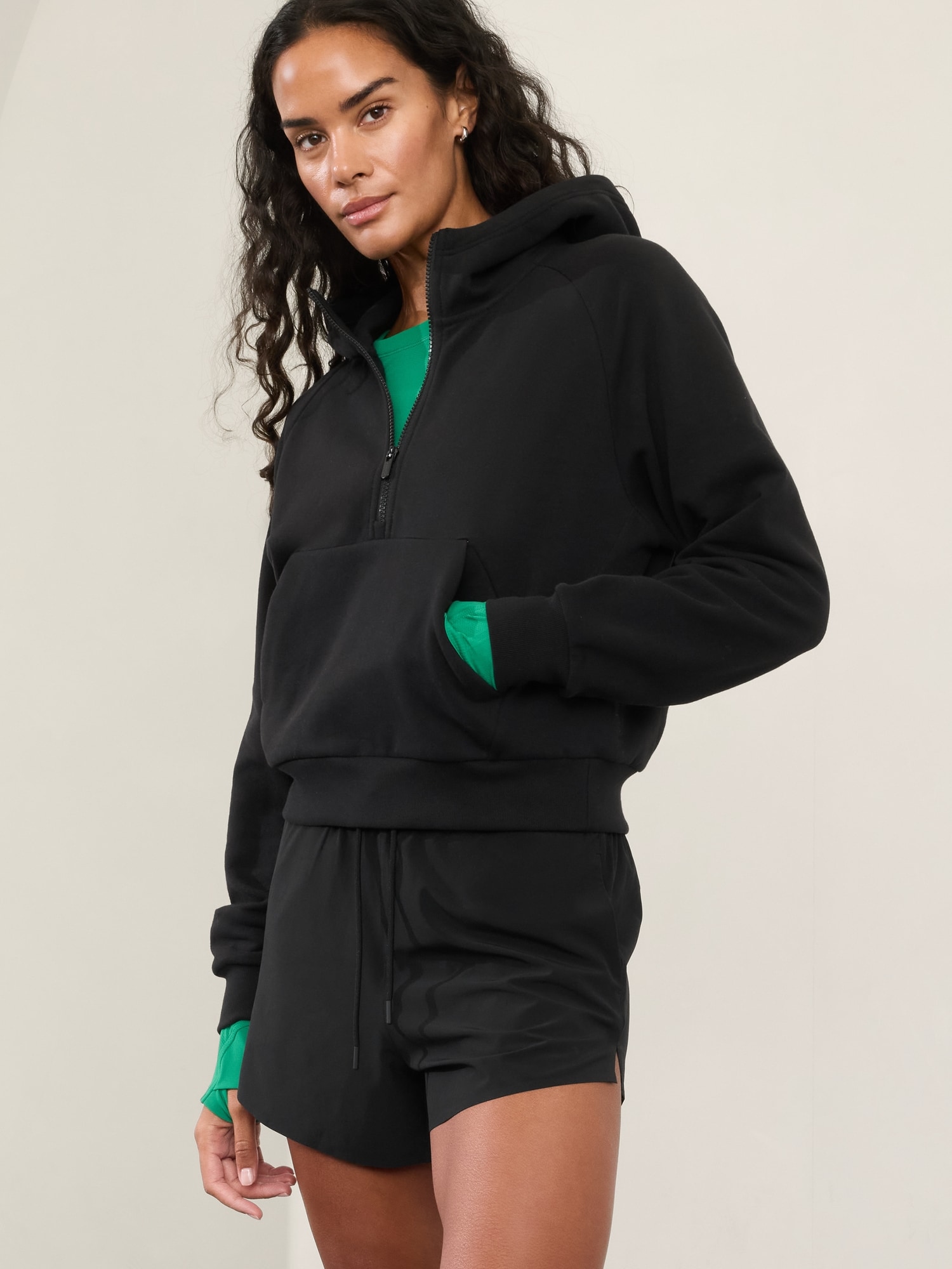 Easy Fleece 1/2 Zip Hoodie