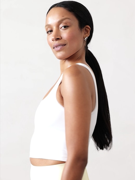 Image number 4 showing, Transcend Square Neck Crop Sports Bra A-C
