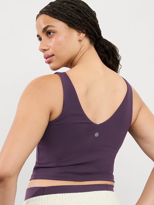 Image number 2 showing, Transcend V-Neck Crop Bra A-C