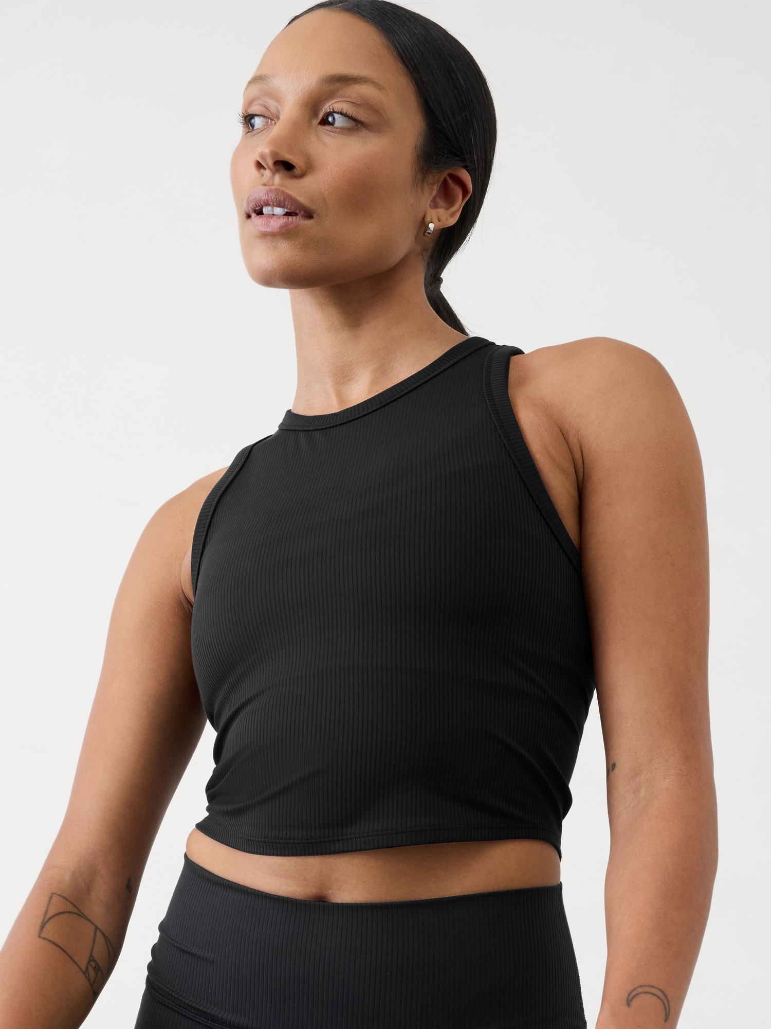 Transcend Crop Tank Rib