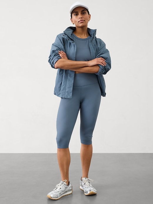 Image number 5 showing, Transcend High Rise Rib Crop Legging