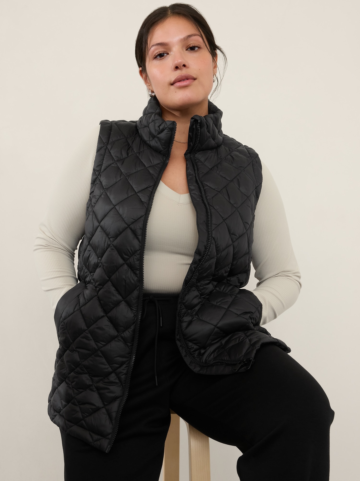 Whisper Featherless Puffer Vest