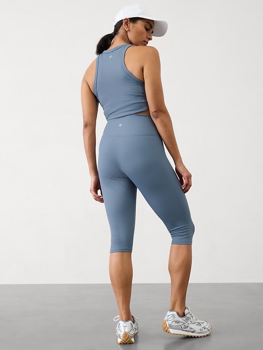 Image number 6 showing, Transcend High Rise Rib Crop Legging