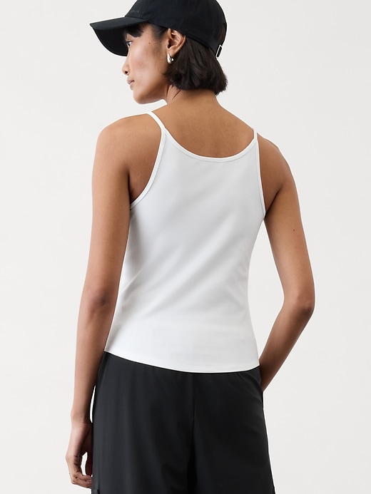 Image number 2 showing, Signature Rib Thin Strap Tank