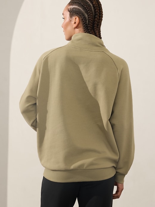 Image number 6 showing, Forever Fleece Mockneck Sweatshirt