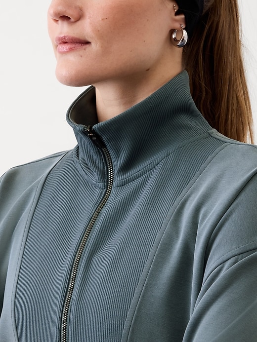 Image number 5 showing, Seasoft Rib 1/4 Zip Popover