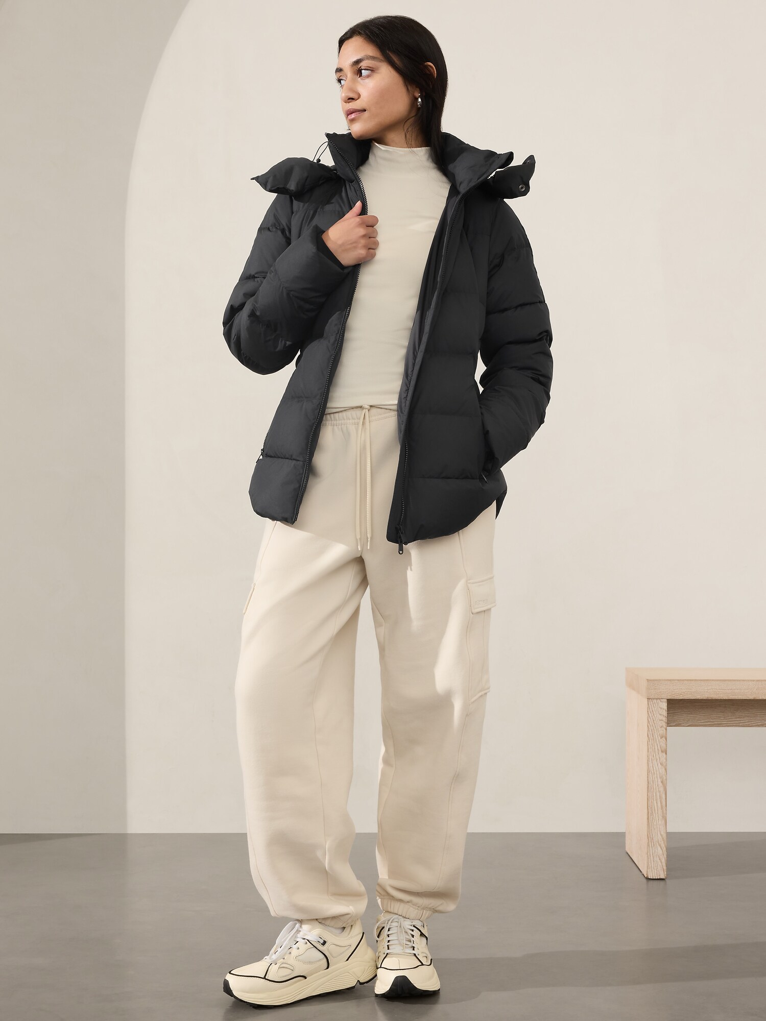 Athleta outlets Down Filled Coat