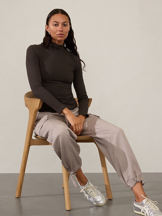 Image number 6 showing, Signature Rib Turtleneck