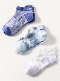 Image number 1 showing, Athleta Girl Everyday Ankle Sock 3-Pack
