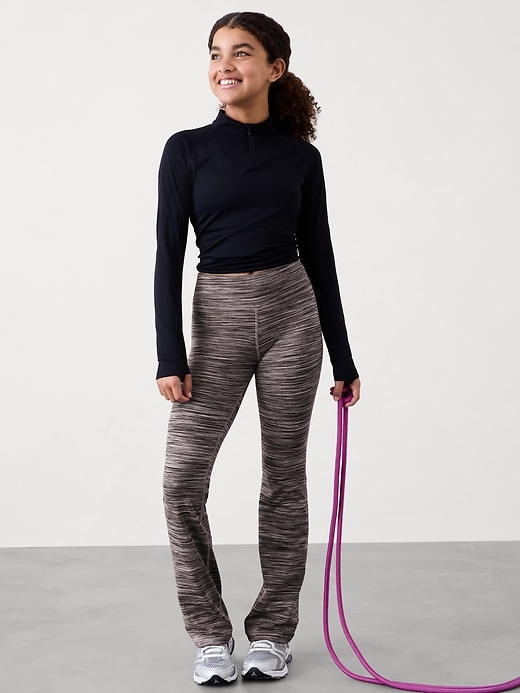 Image number 1 showing, Athleta Girl High Rise Chit Chat Flare Pant