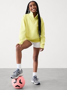 Athleta Girl All Day 1/4 Zip Sweatshirt | Athleta