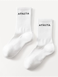 Image number 1 showing, Athleta Everyday Crew Sock 2-Pack
