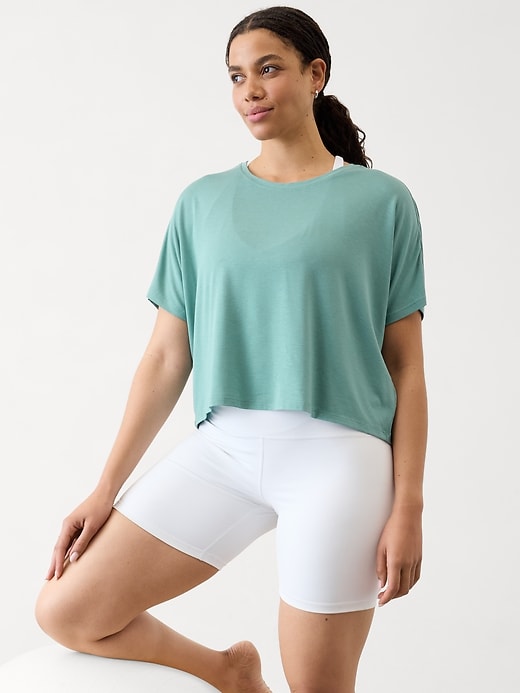 Image number 3 showing, With Ease Crop Tee