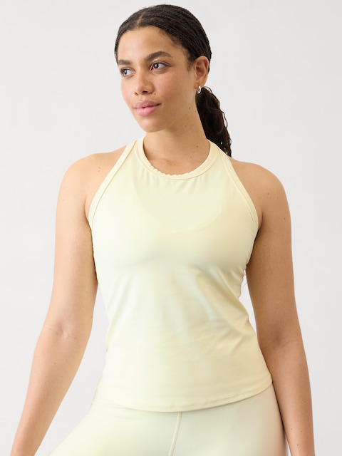 Transcend Racerback Tank - Yellow