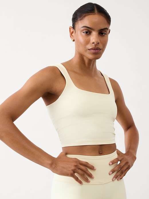 Image number 1 showing, Transcend Square Neck Crop Bra A-C