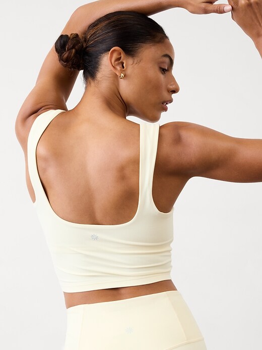 Image number 2 showing, Transcend Square Neck Crop Bra A-C