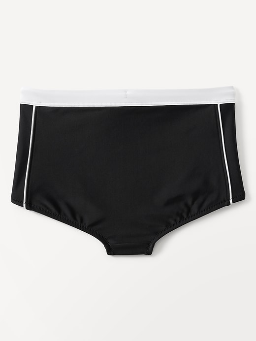 L'image numéro 4 présente Mini-short de baignade à taille haute Athleta Girl