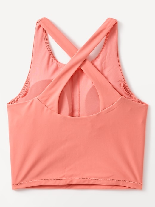 Image number 4 showing, Athleta Girl High Neck Crop Bikini Top