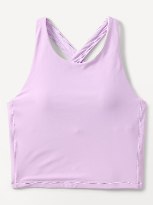 Image number 2 showing, Athleta Girl High Neck Crop Tankini