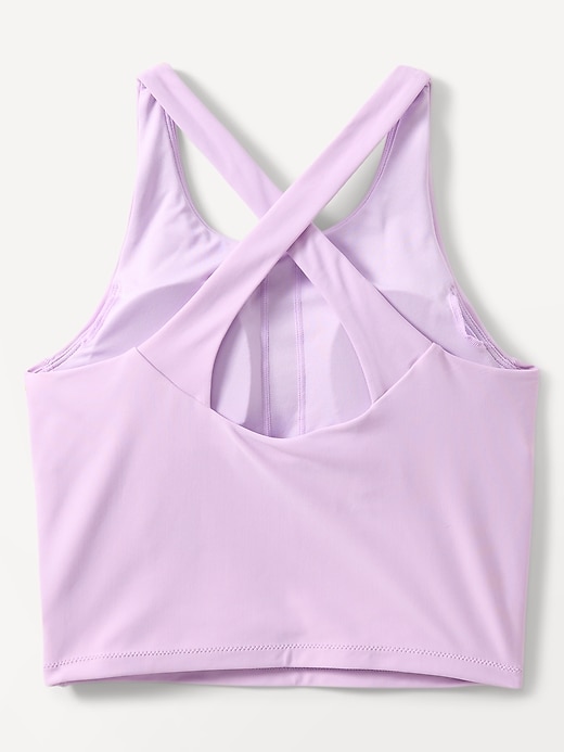 Image number 4 showing, Athleta Girl High Neck Crop Bikini Top