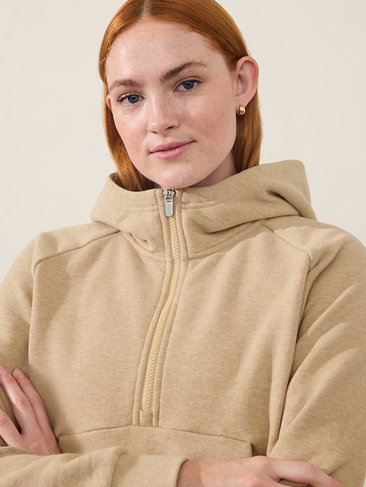 Image number 2 showing, Easy Fleece 1/2 Zip Hoodie