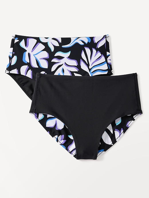 Image number 2 showing, Athleta Girl Reversible High Rise Swim Bottom