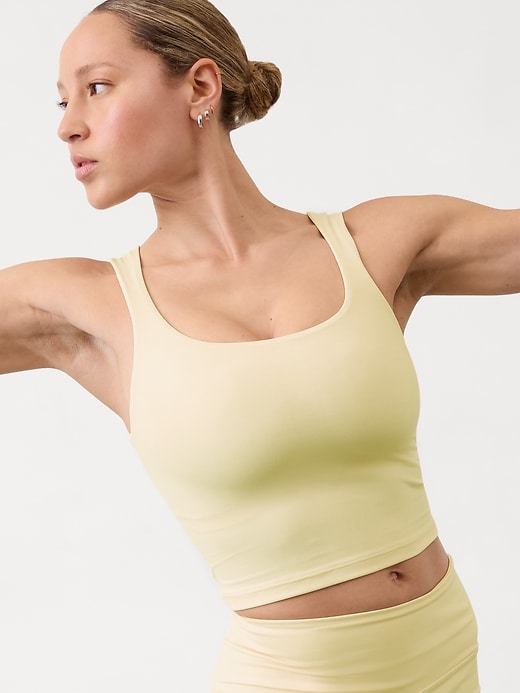 View large product image 1 of 3. Transcend Square Neck Crop Bra D-DD