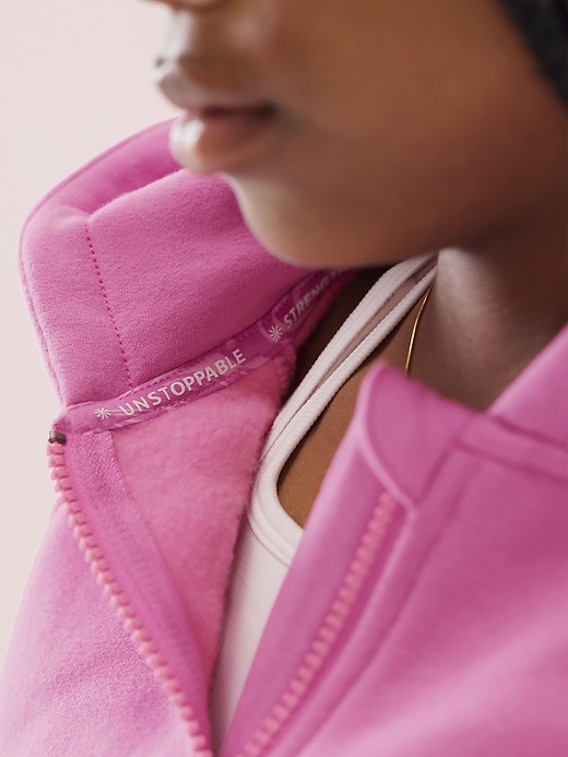 Image number 6 showing, Athleta Girl All Day Half Zip Hoodie