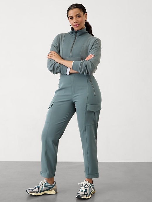 L'image numéro 7 présente Pantalon cargo à taille haute Endless