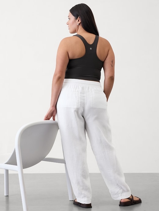 Image number 7 showing, Retreat Linen Ankle Pant