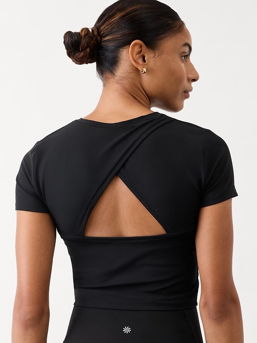 Image number 1 showing, Transcend Open Back Tee